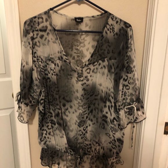 Folia leopard print blouse. - Picture 1 of 2